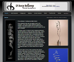 D'Arcy Bellamy Metal Sculpture